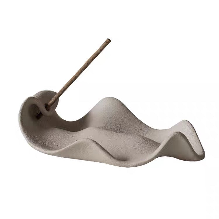 The Silent Form-Incense Holder-Wild Leaf