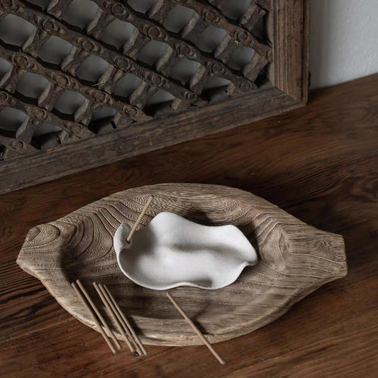 The Silent Form-Incense Holder-Wild Leaf