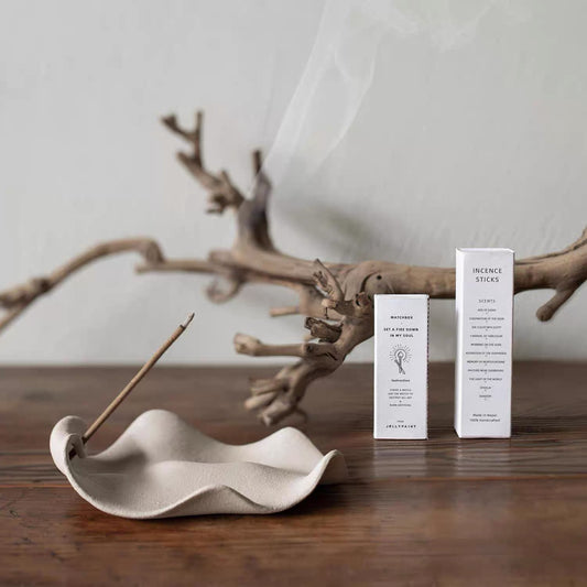 The Silent Form-Incense Holder-Wild Leaf